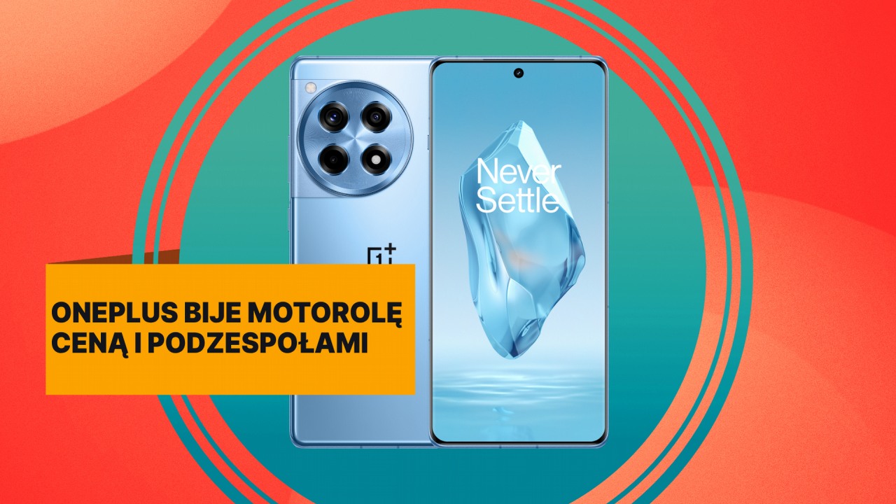 Motorola może mu czyścić buty. OnePlus 12R to bestia z 16GB RAM i procesorem dwukrotnie mocniejszym od najnowszej Edge 50 Pro, źródło grafiki: OnePlus.