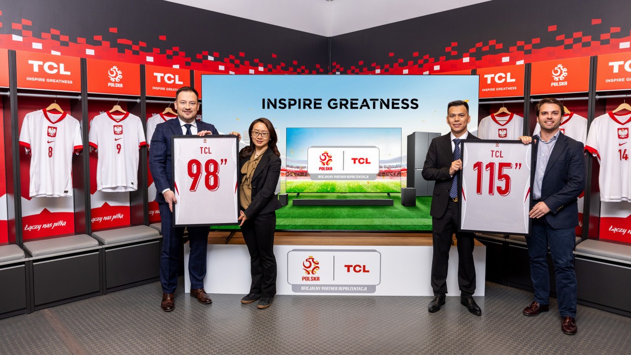TCL gra teraz razem z PZPN. Chiński producent telewizorów partnerem reprezentacji Polski, źródło grafiki: PZPN.