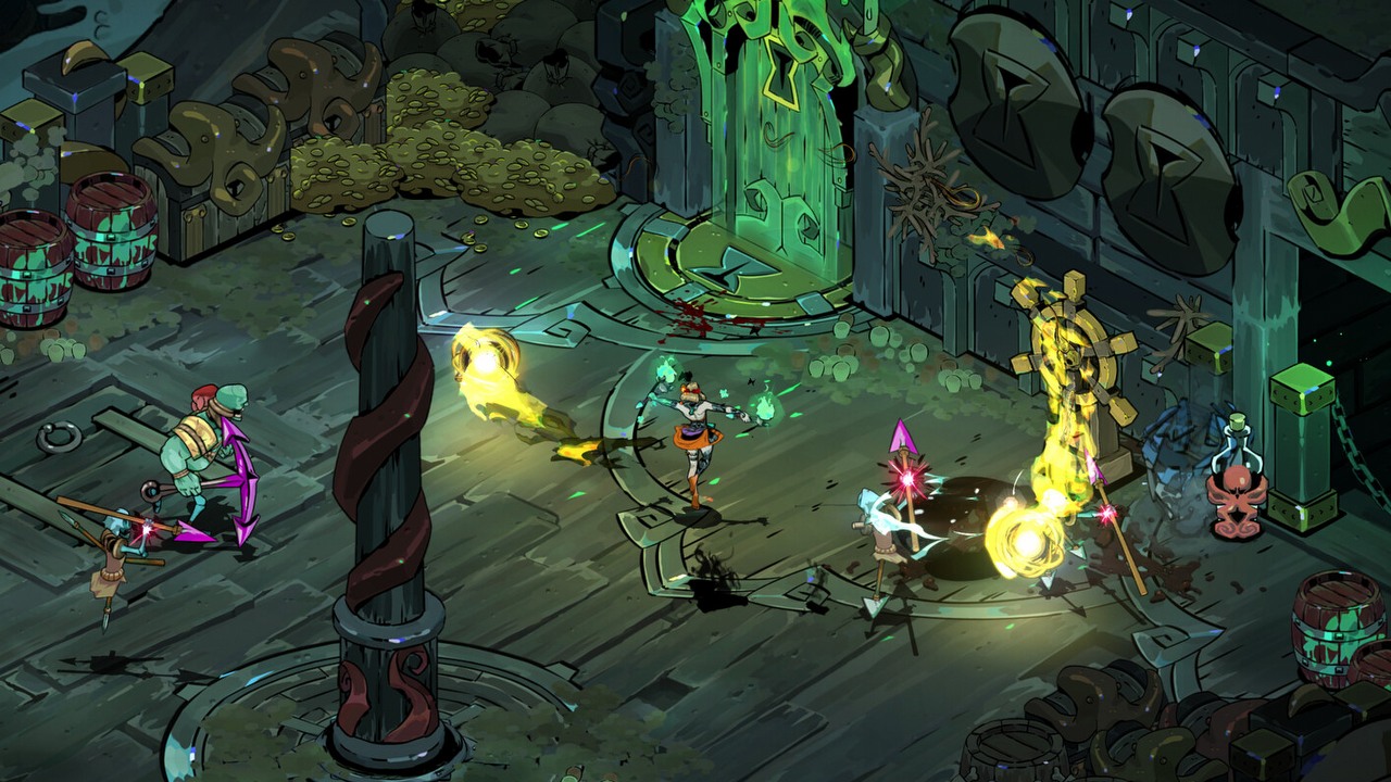 Znacząca postać z Hadesa 2 jest „bardziej hot” niż w „jedynce”. Gracze próbują wyjaśnić zmianę w jej wizerunku, źródło grafiki: Supergiant Games.