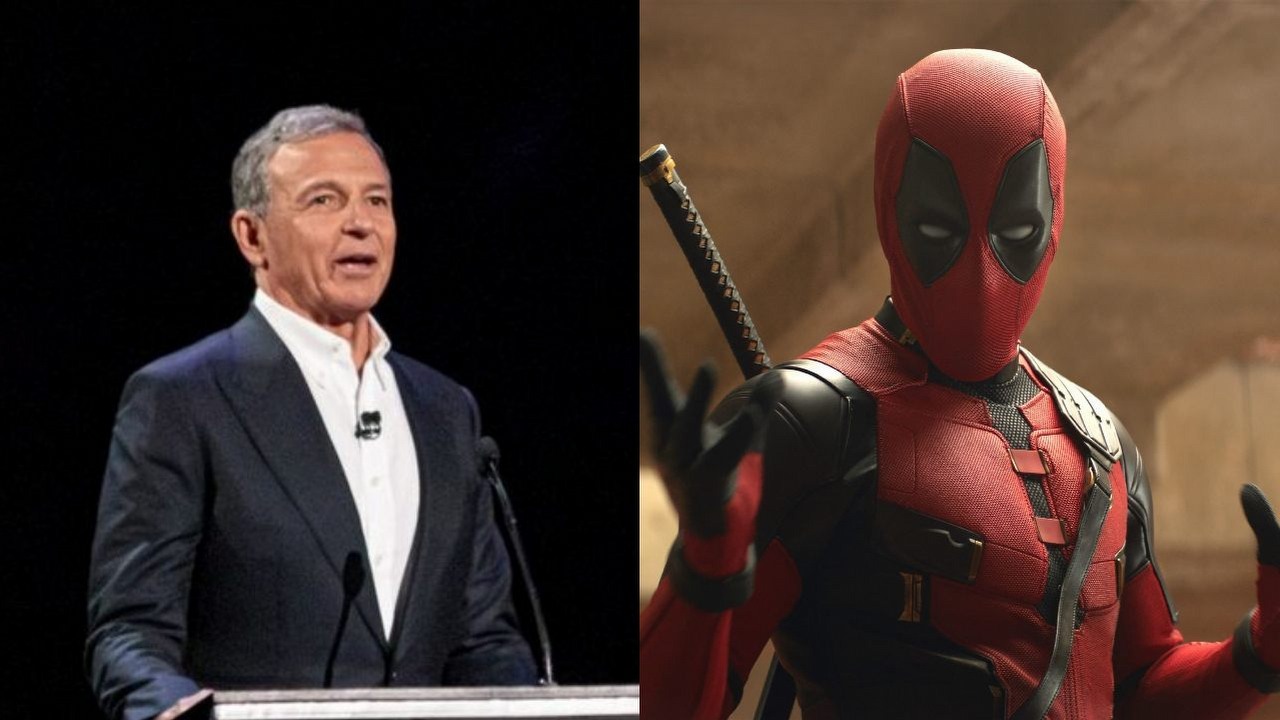 Disney ma nowy plan na ocalenie MCU. Bob Iger zapowiedział znaczne zmniejszenie liczby filmów i seriali Marvela wydawanych w ciągu roku, źródło grafiki: Bob Iger podczas D23 Expo 2019 / nagi usano; flickr.com; 2021 / Deadpool 3, Marvel, Shawn Levy, 2024.