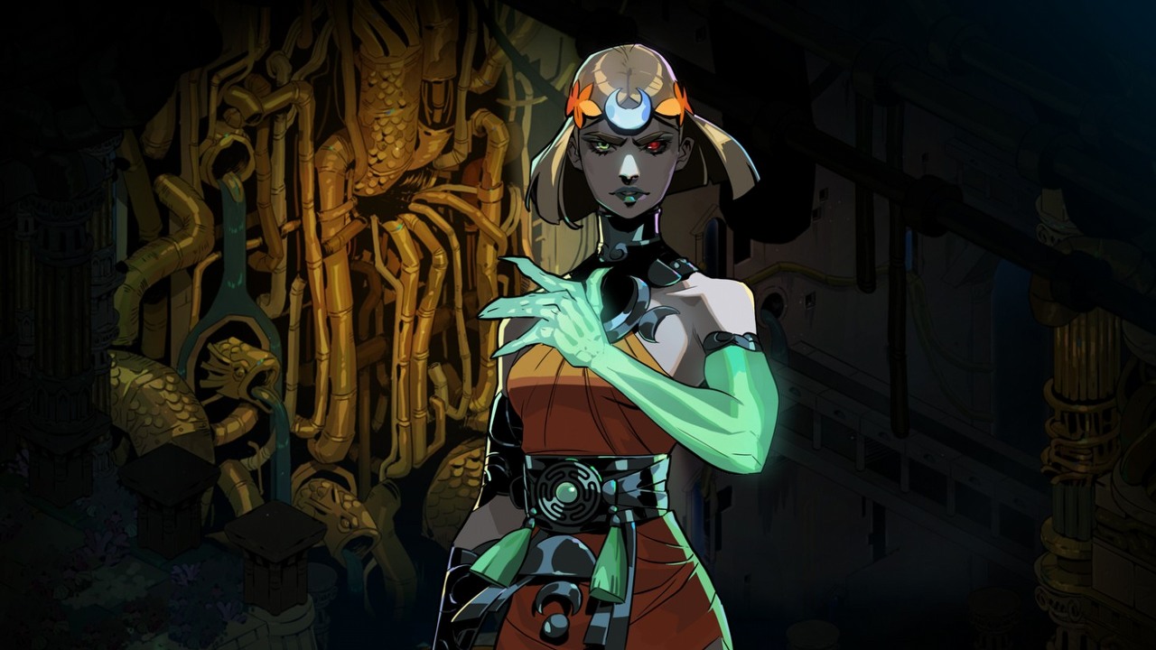 Boss z Hadesa 2 ma w zanadrzu sztuczkę, której nie powstydziłby się Psycho Mantis z MGS. Tak Chronos udowadnia, że to on jest panem czasu, źródło grafiki: Supergiant Games..