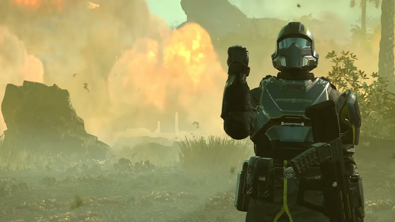 Nerfy w Helldivers 2 „usuwają frajdę”. Johan Pilestedt obiecał zmiany w podejściu do balansu i zapytał graczy, czy nie jest za wcześnie na nową płatną zawartość, źródło grafiki: Arrowhead Game Studios / Sony Interactive Entertainment..