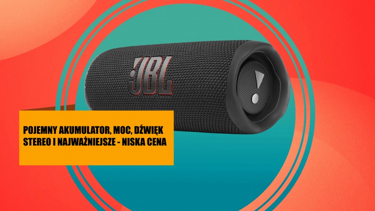 Takie promocje to ja lubię. W tej cenie głośnik JBL to murowany kandydat na hit wakacji 2024, źródło grafiki: JBL.