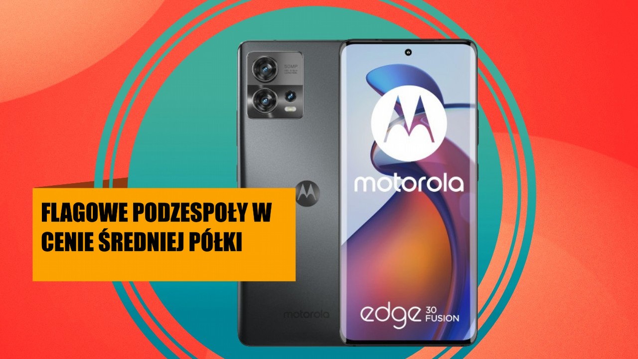 Ex-flagowa Motorola w tej promocji to prawdopodobnie najbardziej opłacalny smartfon na świecie. Ona wręcz pożera konkurencję, źródło grafiki: Motorola.