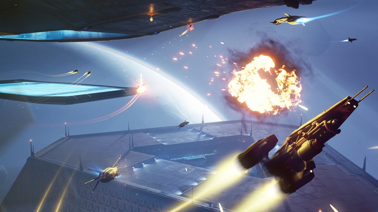 Za sprawą Homeworld 3 kultowa seria kosmicznych strategii powróciła z tarczą. W pierwszych recenzjach nie brakuje zachwytów, źródło grafiki: Blackbird Interactive..
