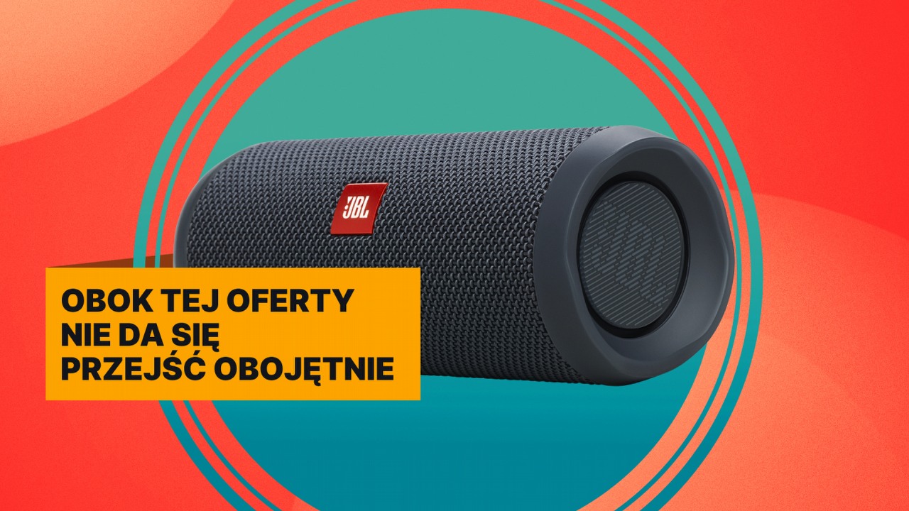 Myślałem, że głośnik Bluetooth nie jest mi potrzebny, dopóki nie zobaczyłem tej promocji. JBL Flip Essential 2 to idealny stosunek ceny do jakości, źródło grafiki: JBL.