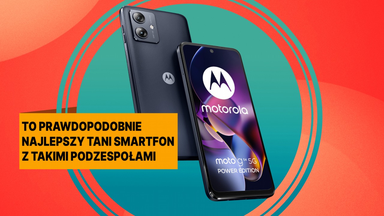 Idealny smartfon nie istnieje? Zmienisz zdanie, gdy zobaczysz cenę i podzespoły Motoroli Moto G54 Power Edition, źródło grafiki: Motorola; materiały promocyjne.