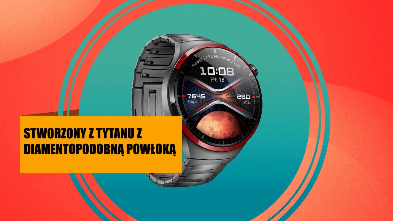 Apple Watch wygląda przy nim jak zabawka z odpustu. Przepiękny smartwatch Huawei dostępny w promocji, która odbierze Ci mowę, źródło grafiki: Huawei.