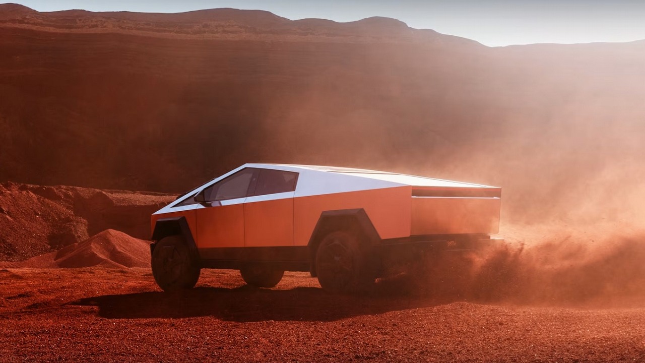 Tesla Cybertruck w Polsce - Cybertruck Odyssey, sprowadzenie i rejestracja, źródło grafiki: Tesla.