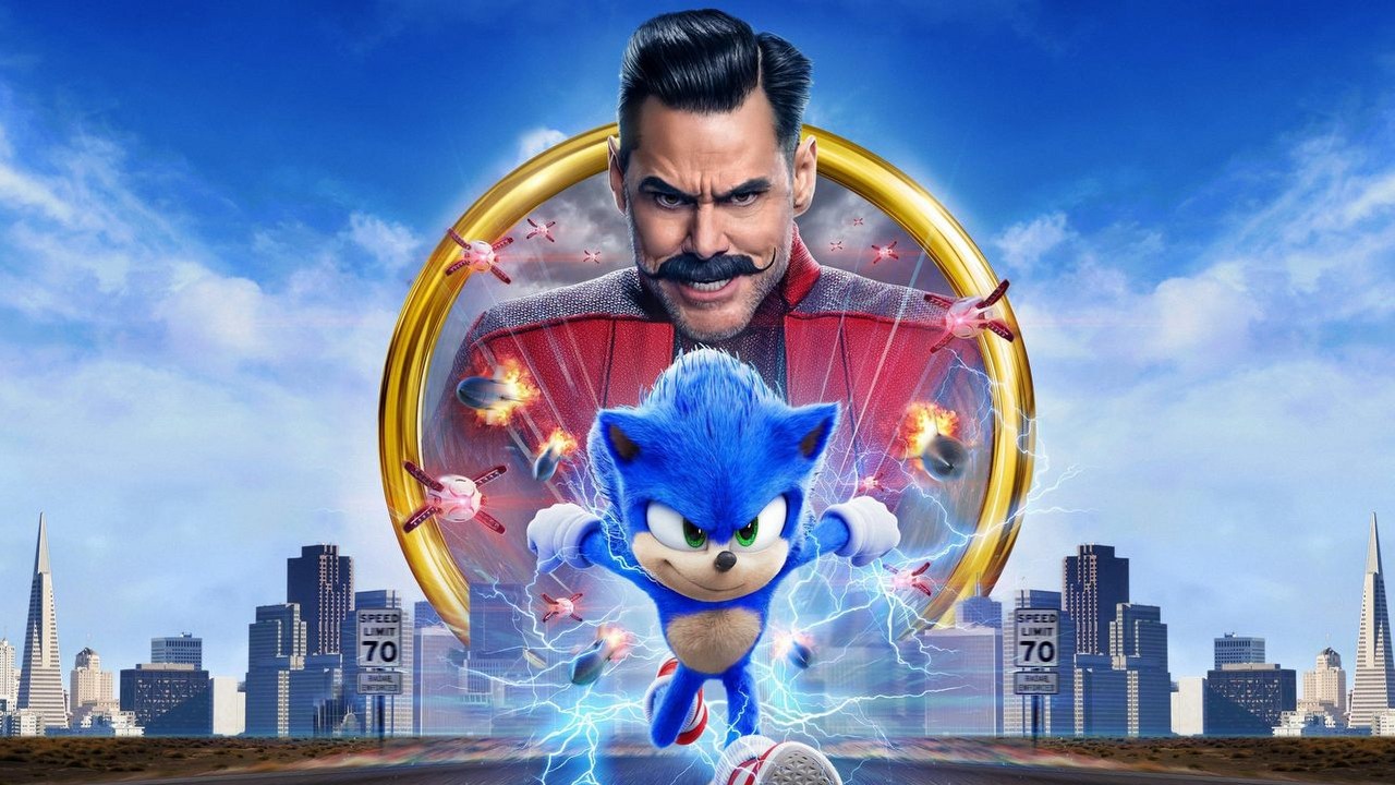 Sonic: Szybki jak błyskawica trafił na Netflixa. Od dziś w serwisie obejrzysz adaptację z Jimem Carreyem, która podbijała kina, źródło grafiki: Sonic: Szybki jak błyskawica, Jeff Fowler, Paramount Pictures, 2020.