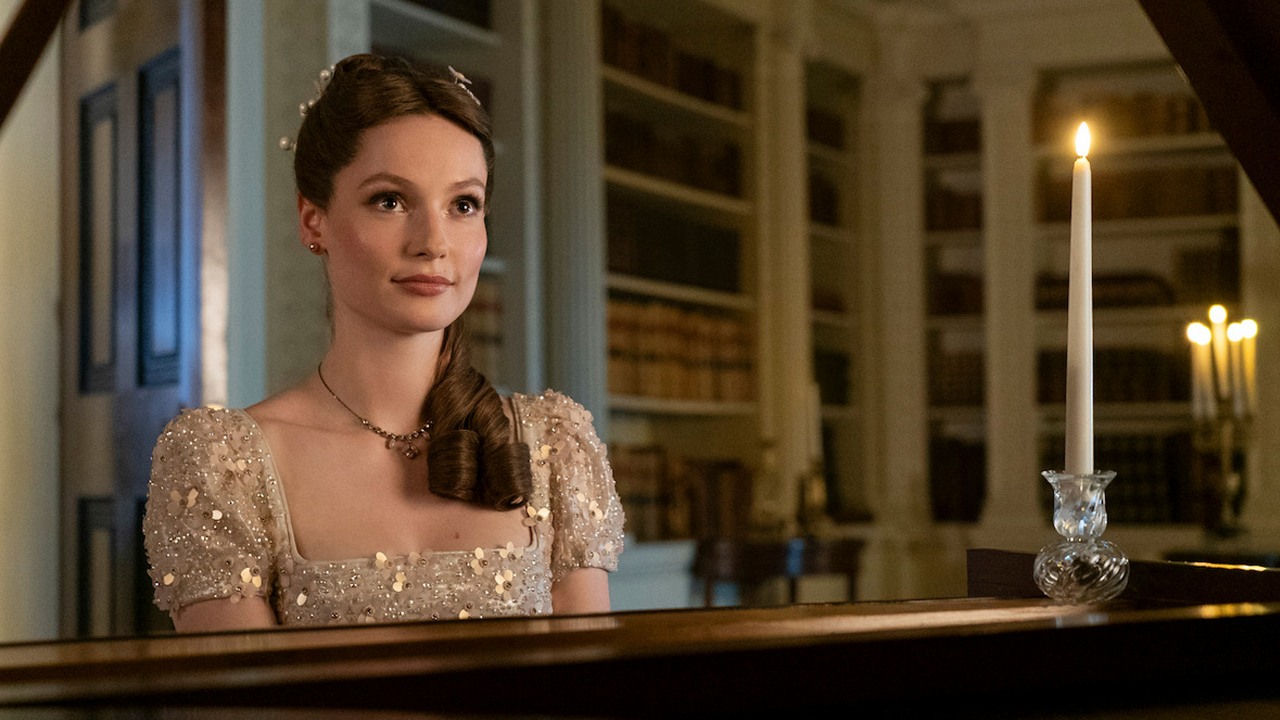 Kogo poślubi Francesca w Bridgertonach? Oto, kto zostanie jej mężem, źródło grafiki: Bridgerton, Chris Van Dusen, Netflix, 2020.