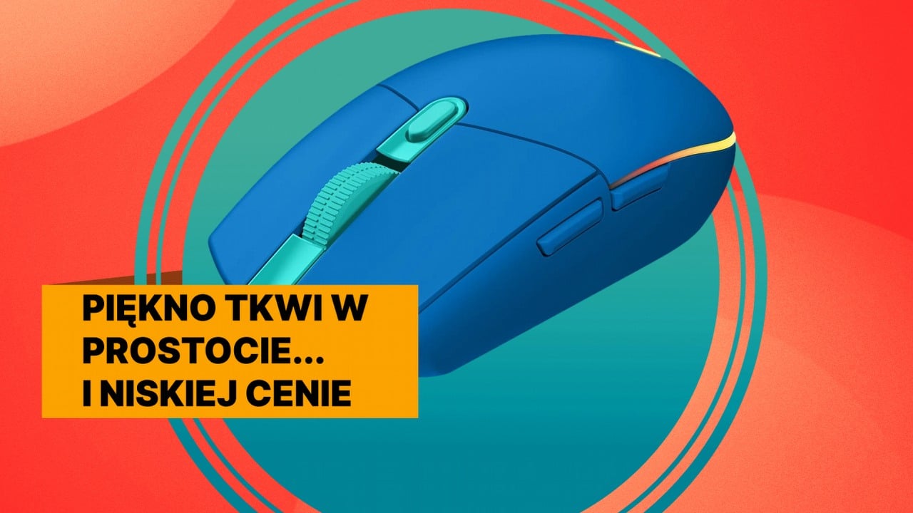 Inni marzą o drogich myszkach z dziesiątkami funkcji, a ja zakochałem się w niezwykle zwyczajnej. Logitech G203 oczarowała mnie niską ceną i skromną stylistyką, źródło grafiki: Logitech.