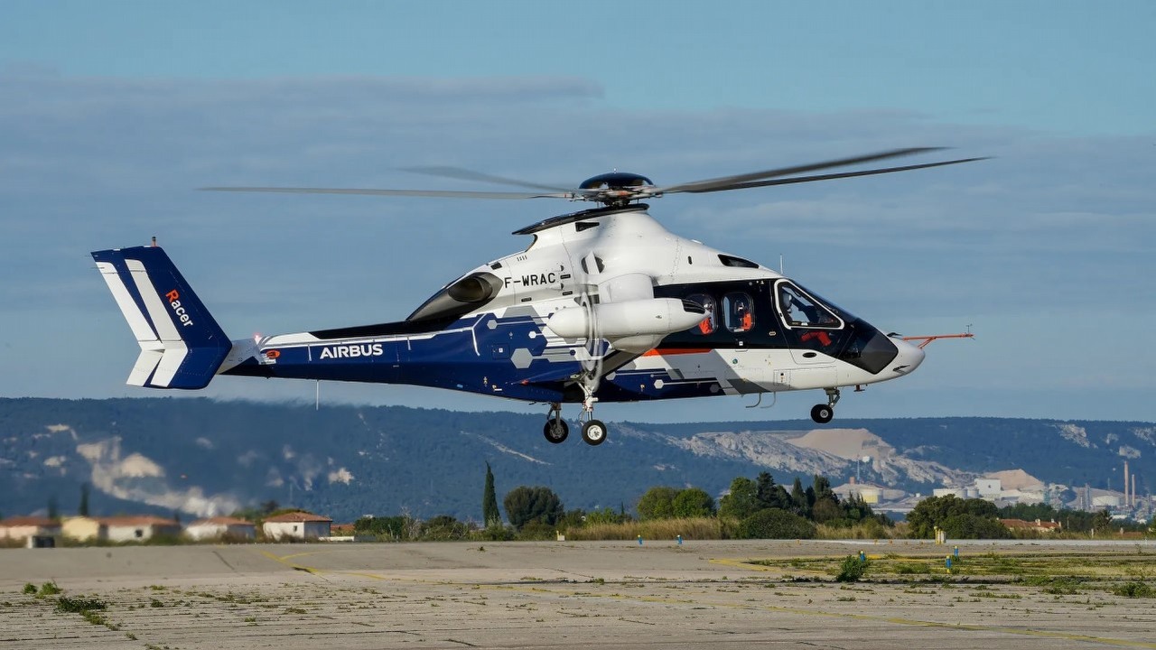Tak wygląda przyszłość lotnictwa? Airbus prezentuje połącznie samolotu i helikoptera, źródło grafiki: Racer | Airbus.