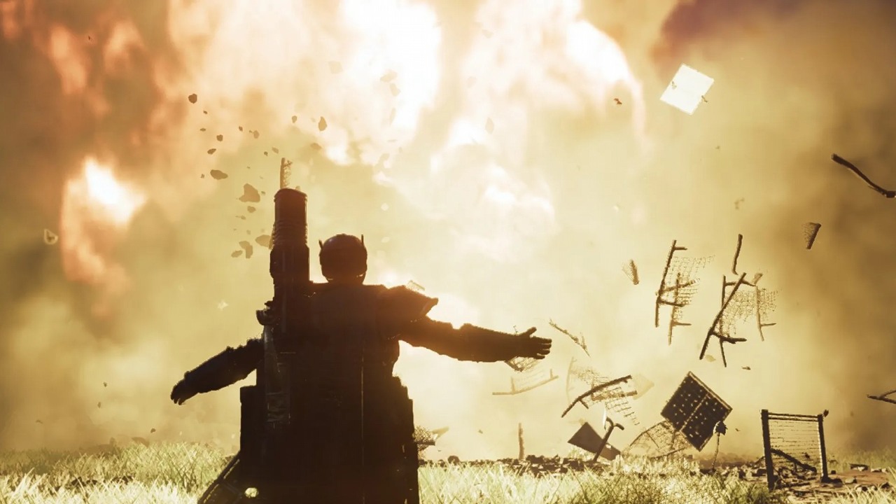 Nowy rozkaz w Helldivers 2 i bezpłatne wybuchowe wsparcie. Twórcy tłumaczą, skąd wziął się tytuł serii, źródło grafiki: Arrowhead Game Studios / Sony Interactive Entertainment..