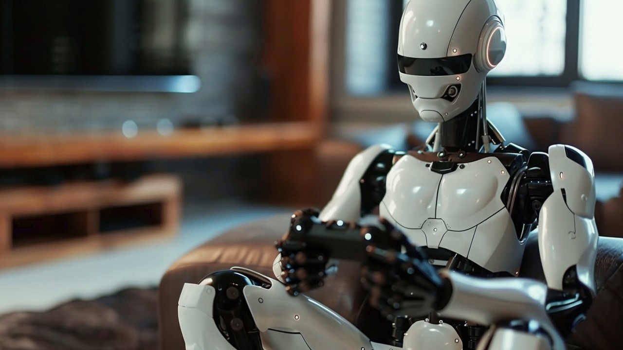 Microsoft chce mocniejszej integracji AI z grami. Copilot poprowadzi graczy za rękę, źródło grafiki: Midjourney; 2024.