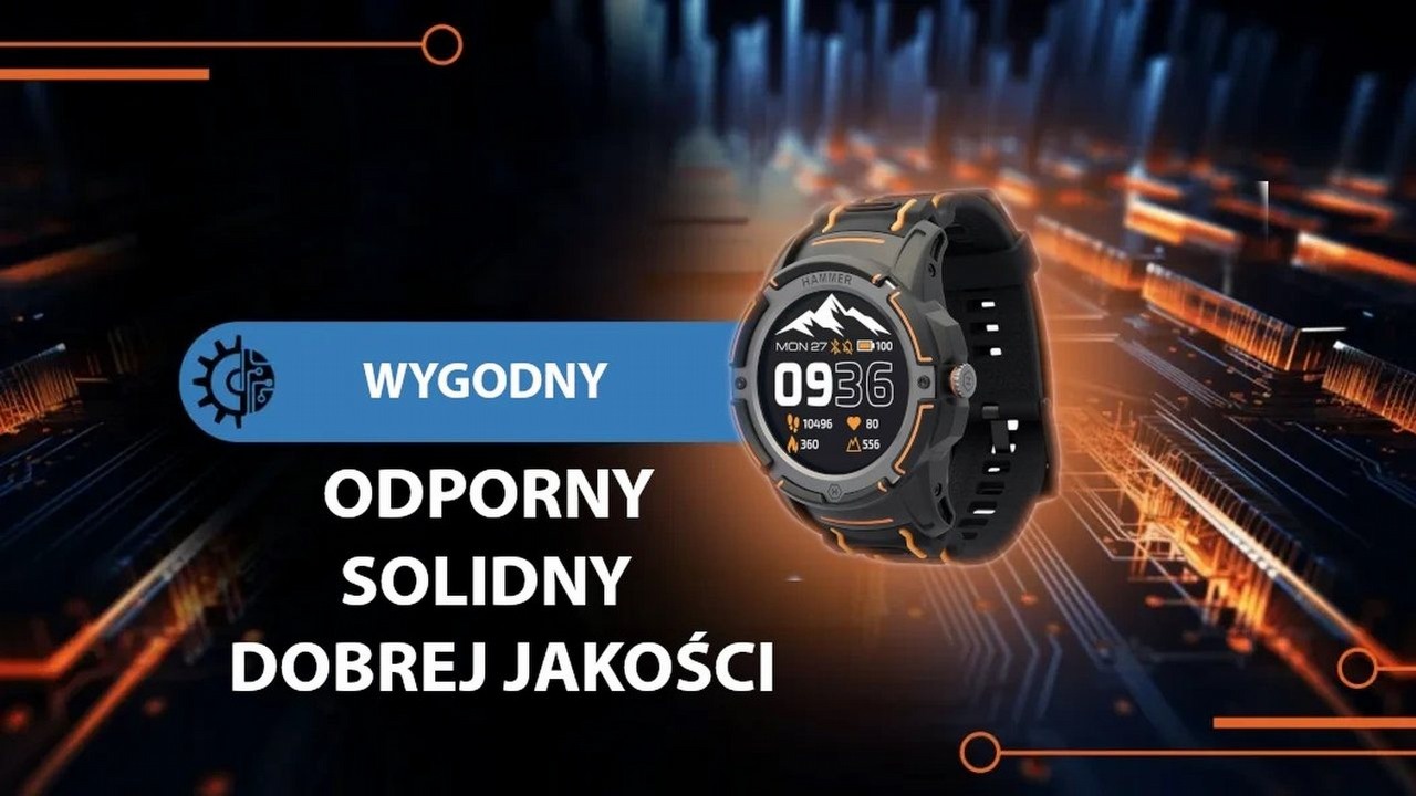 Hammer Watch Plus, czyli Twoja nowa supermoc w świecie smartwatchy.