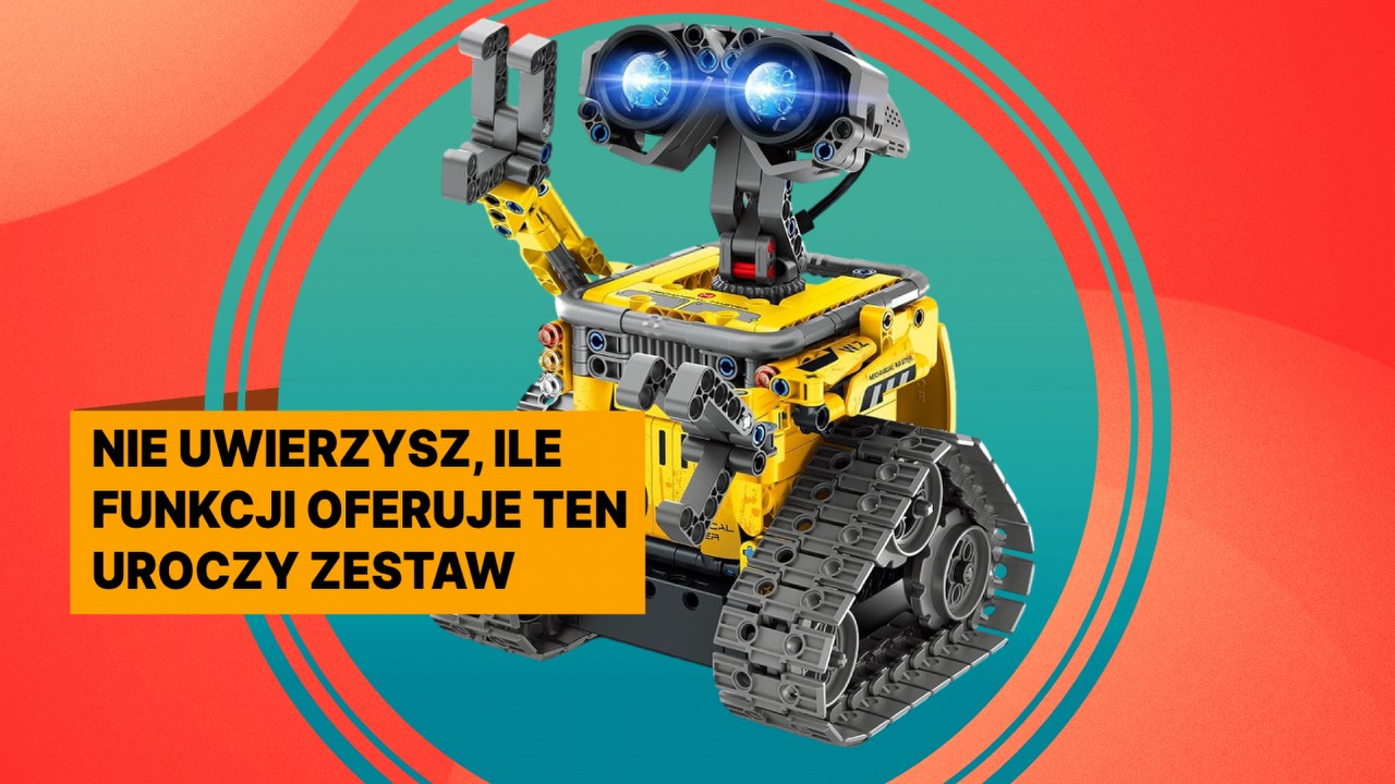 Ten zestaw w stylu LEGO odpowiada na pytanie, jak wyglądałby Wall-E jako Transformer, źródło grafiki: Sillbird, materiały promocyjne.
