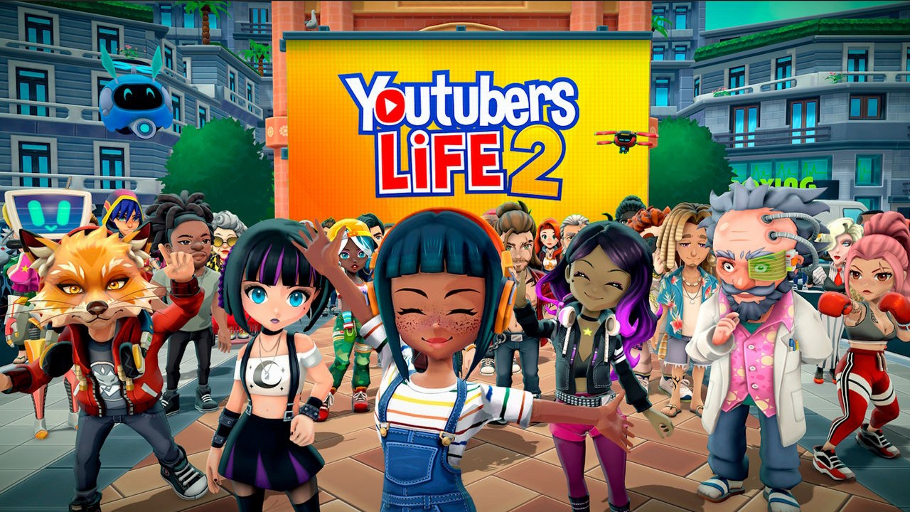 Seria symulatorów youtubera znalazła 2 miliony nabywców. Youtubers Life można kupić taniej, źródło grafiki: Raiser Games.