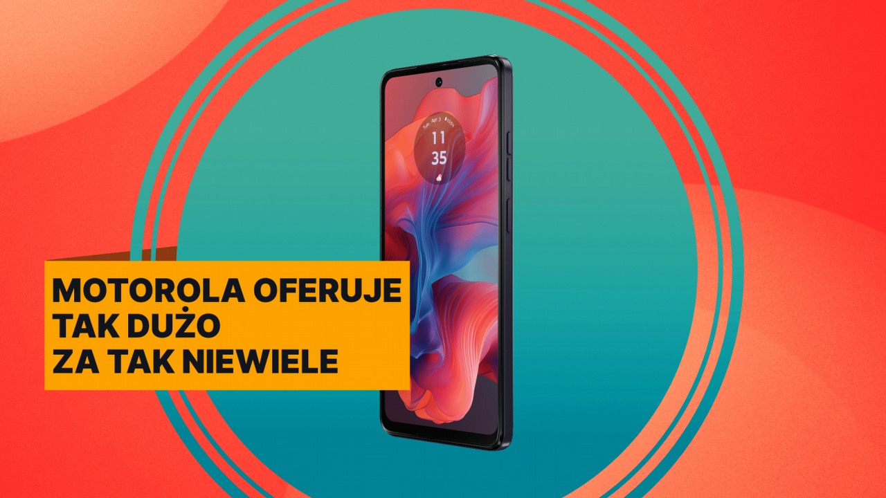 Zapamiętajcie moje słowa: Motorola moto g04 będzie telefonem narodowym Polaków. Atrakcyjna cena sprawia, że smartfon ten nie ma konkurencji, źródło grafiki: Motorola.