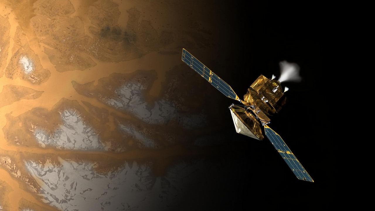 NASA wykorzystuje statek kosmiczny w celu obserwacji martwego robota na Marsie, aby zobaczyć, jak zbiera kurz, źródło grafiki: NASA, JPL.