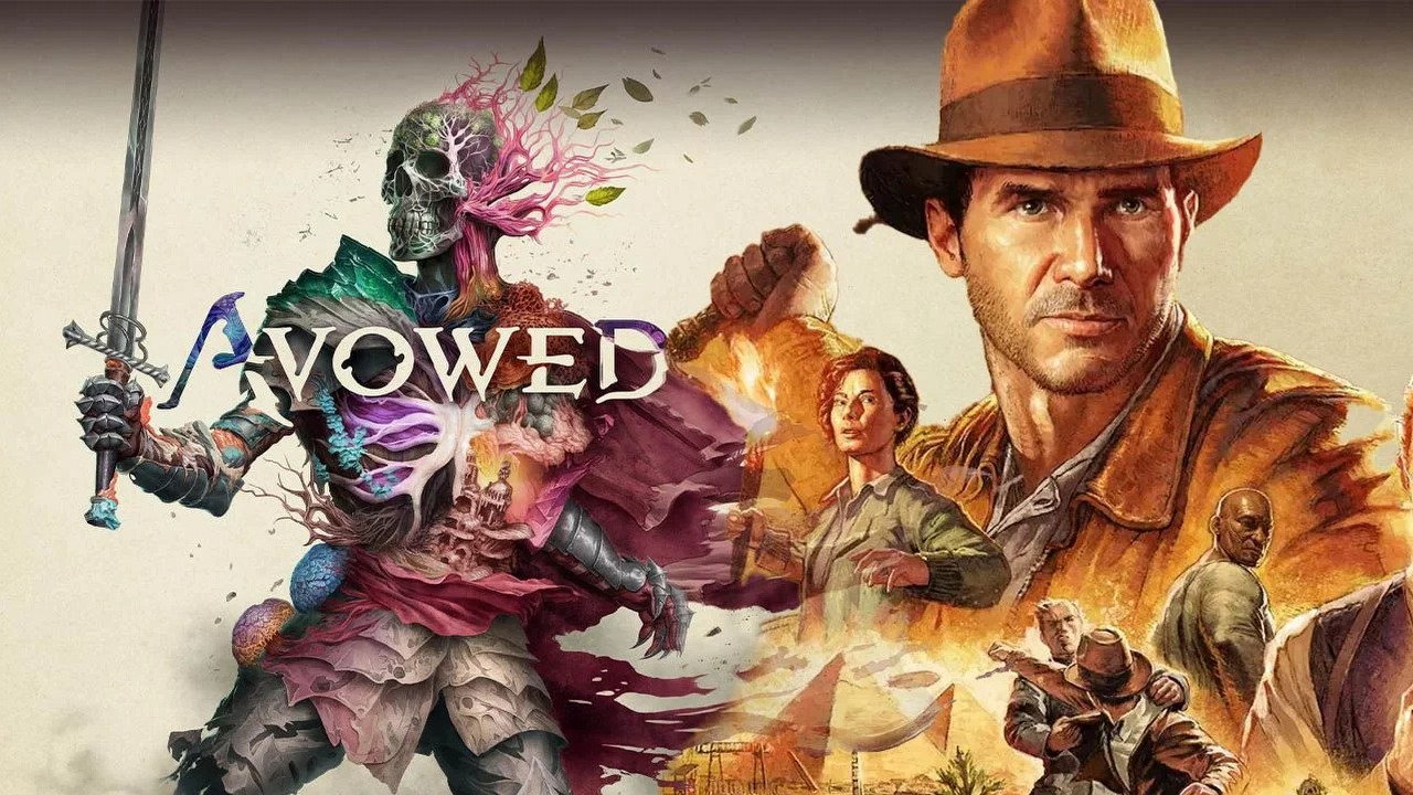 Indiana Jones od Bethesdy i nowe RPG Obsidianu mają wkrótce odsłonić wszystkie karty, źródło grafiki: Obsidian/MachineGames..