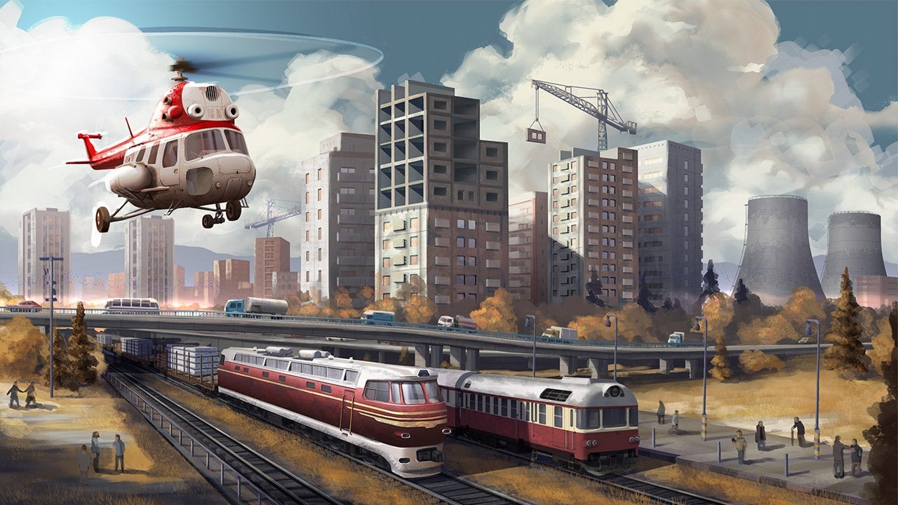 Twórcy nie kłamali, „komunistyczny” city builder wreszcie podniesie kurtynę Steam Early Access. Wersję 1.0 Workers & Resources dostaniemy w czerwcu, źródło grafiki: Hooded Horse..