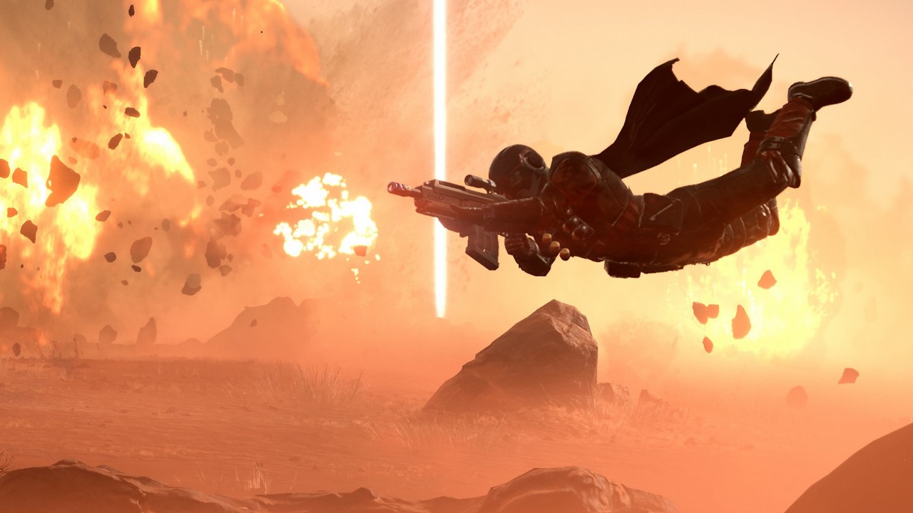 Grasz w Helldivers 2 i regularnie giniesz od wybuchu ważącej 500 kg bomby? Reżyser gry wyjaśnia dlaczego, źródło grafiki: Sony Interactive Entertainment..