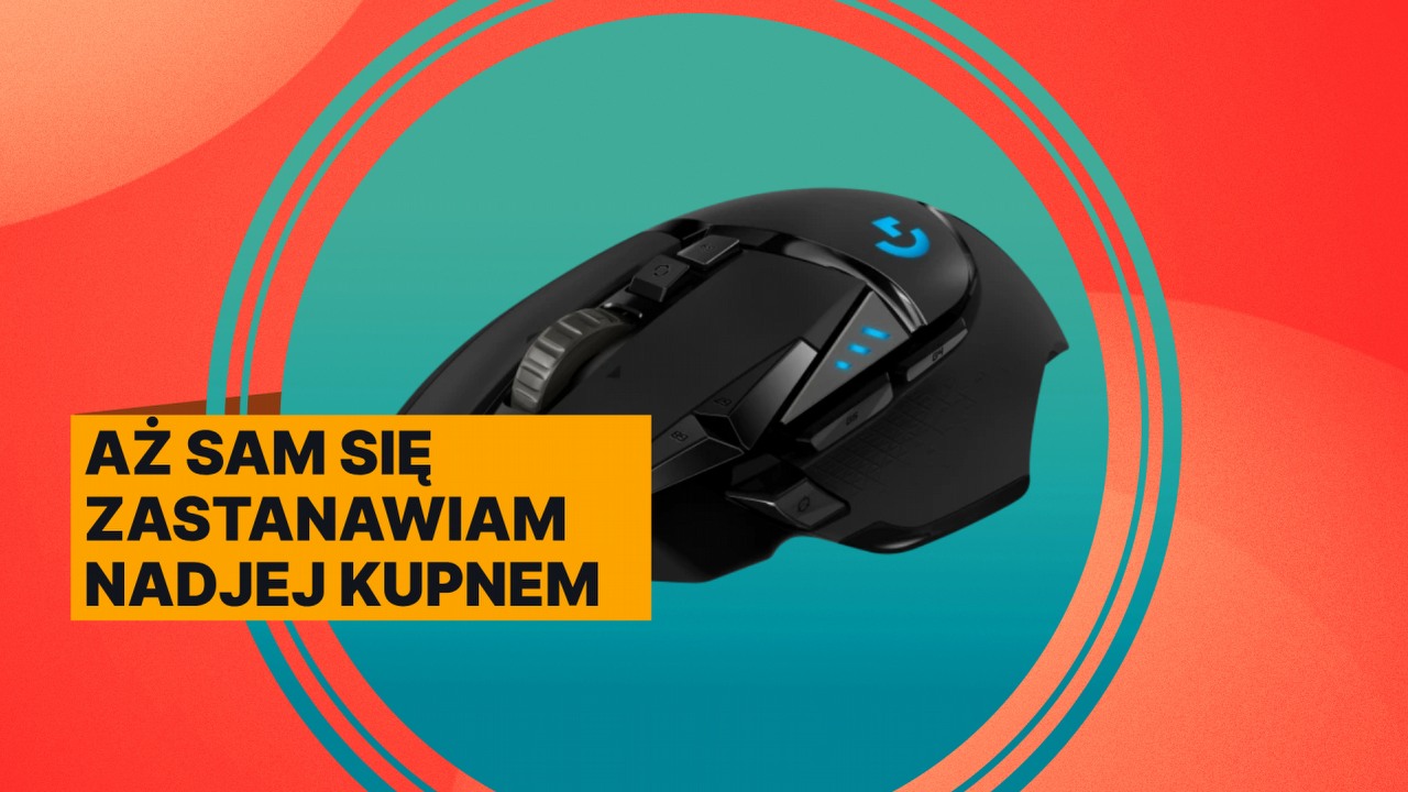 W tej cenie bierz w ciemno. Logitech G502 to jedna z najlepszych myszek komputerowych w historii, która odpłaci Ci się niezawodnością i niezrównaną precyzją, źródło grafiki: Logitech.