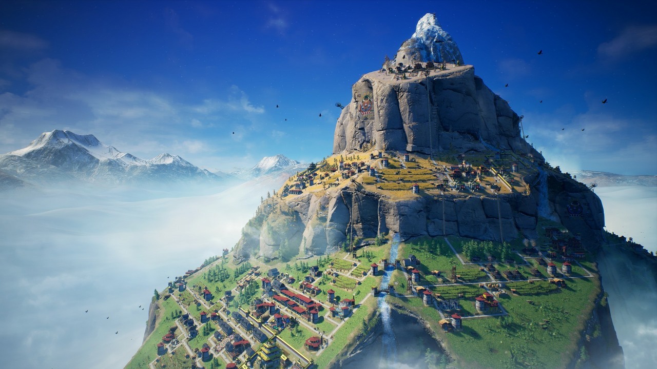 Trwa walka o nowe ceny gier w złotówkach na Steam. City buildery Laysara: Summit Kingdom i Timberborn również kupicie taniej, źródło grafiki: Quite OK Games.