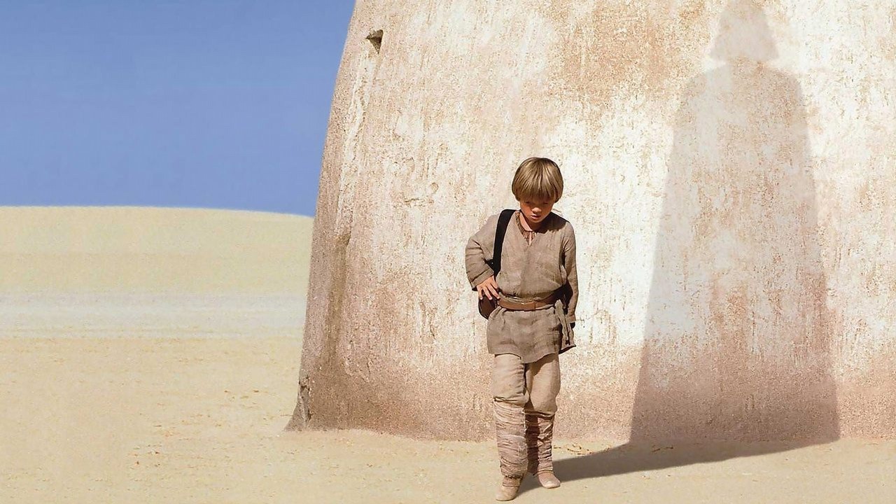 George Lucas zupełnie niepotrzebnie wyciął z Mrocznego widma scenę, która tłumaczy dziwne zachowanie Qui-Gon Jinna, źródło grafiki: Mroczne widmo, George Lucas, Lucasfilm, 1999.