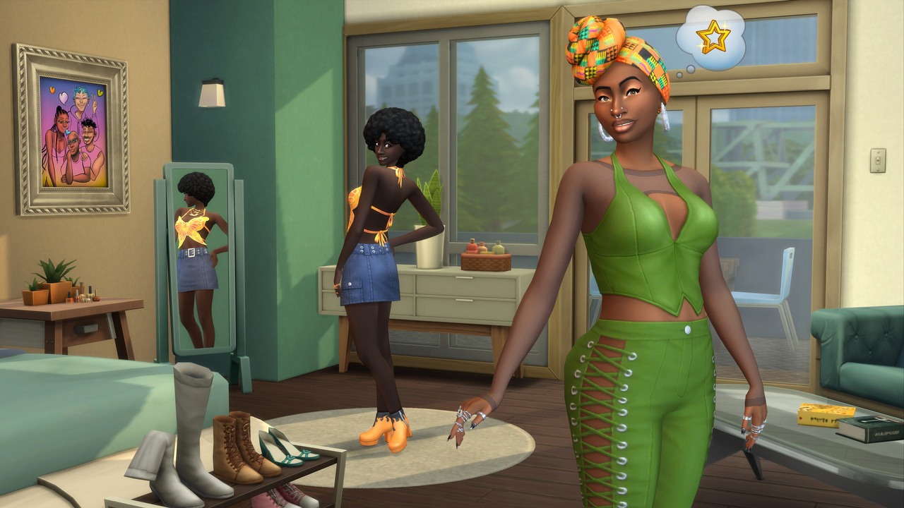 The Sims 4 z nagrodami za codzienne logowanie. EA sięga po agresywne rozwiązania live-service, źródło grafiki: The Sims.