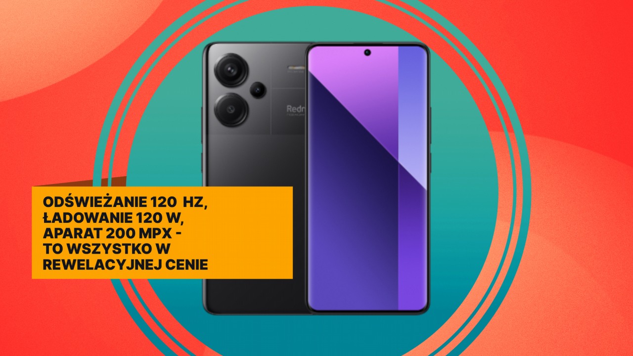 Myślałem, że nowa Motorola Edge oferuje idealny stosunek ceny do jakości, a tu proszę - w tej promocji Xiaomi Redmi Note 13 Pro Plus wręcz ją ośmiesza. Nie zastanawiaj się, tylko bierz, póki dają, źródło grafiki: Xiaomi.