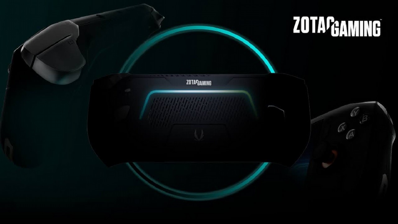Nadchodzi kolejny handheld do gier, tym razem od Zotac. Sprzęt pojawi się na targach Computex, źródło grafiki: Zotac..