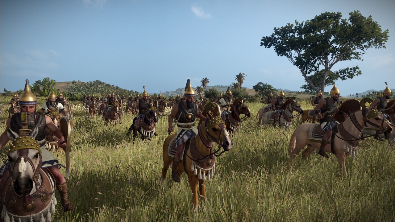 Do Total War: Pharaoh zmierza tak wiele małych stronnictw, że aż zaskoczyło to graczy czekających na aktualizację, źródło grafiki: Creative Assembly / Sega..