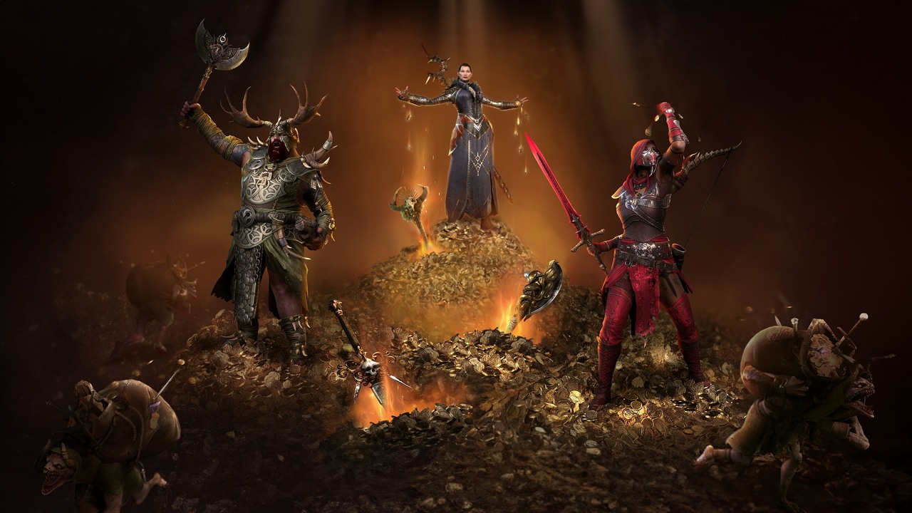 Blizzard przygotował masę prezentów dla graczy Diablo 4. Z okazji pierwszych urodzin gry za darmo zdobędziemy sporo przedmiotów kosmetycznych, źródło grafiki: Blizzard Entertainemnt..