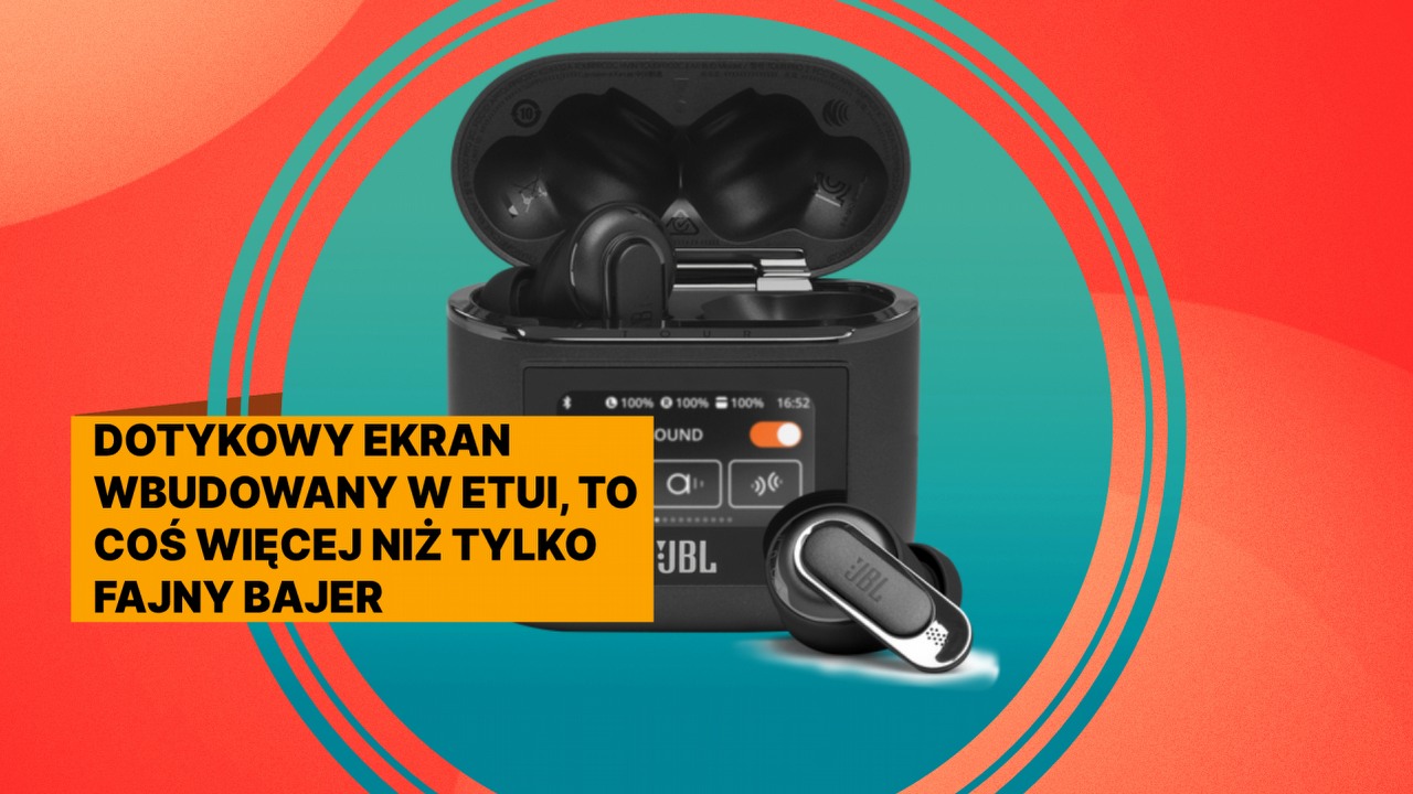 Amazon nie ma litości dla konkurencji. Słuchawki JBL Tour Pro 2 z wielofunkcyjnym etui kupisz w cenie, o jakiej w polskich sklepach można tylko pomarzyć, źródło grafiki: JBL; materiały promocyjne.