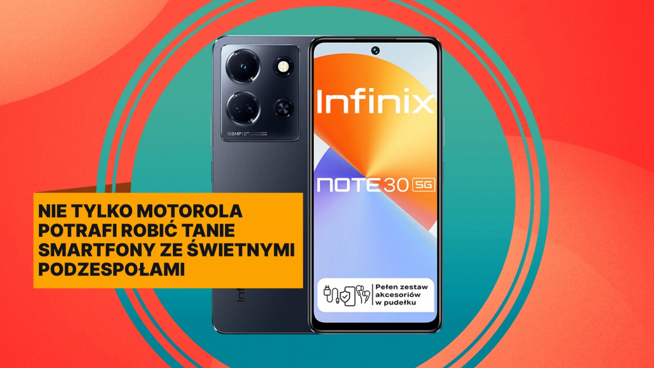 Ta promocja czyni ze smartfona Infinix Note 30 5G prawdziwego kilera. Już wkrótce wszyscy mogą zapomnieć o Motoroli, źródło grafiki: Infinix.