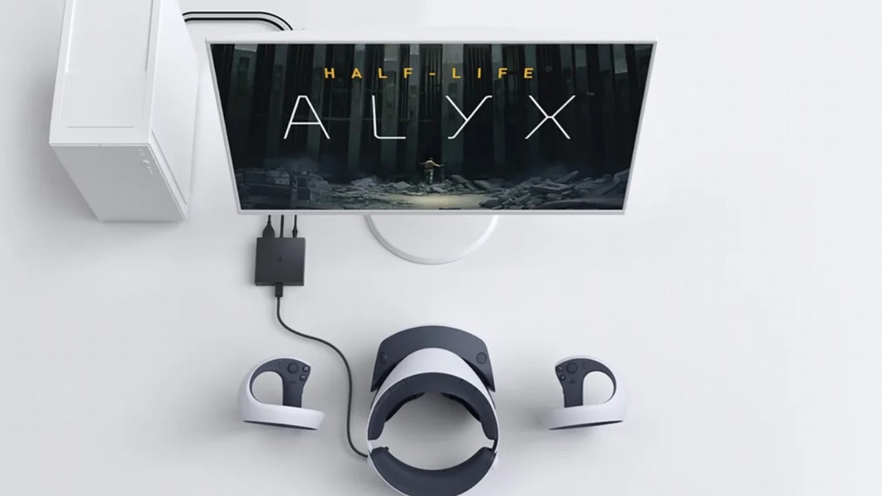 Sony coraz mocniej wbija zęby w rynek PC. Po konwersjach tytułów ekskluzywnych przyszła pora na oficjalne wsparcie PS VR2, źródło grafiki: Sony, materiały promocyjne.