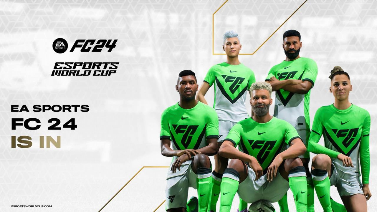EA FC24 na Esports World Cup 2024, źródło grafiki: EWC.