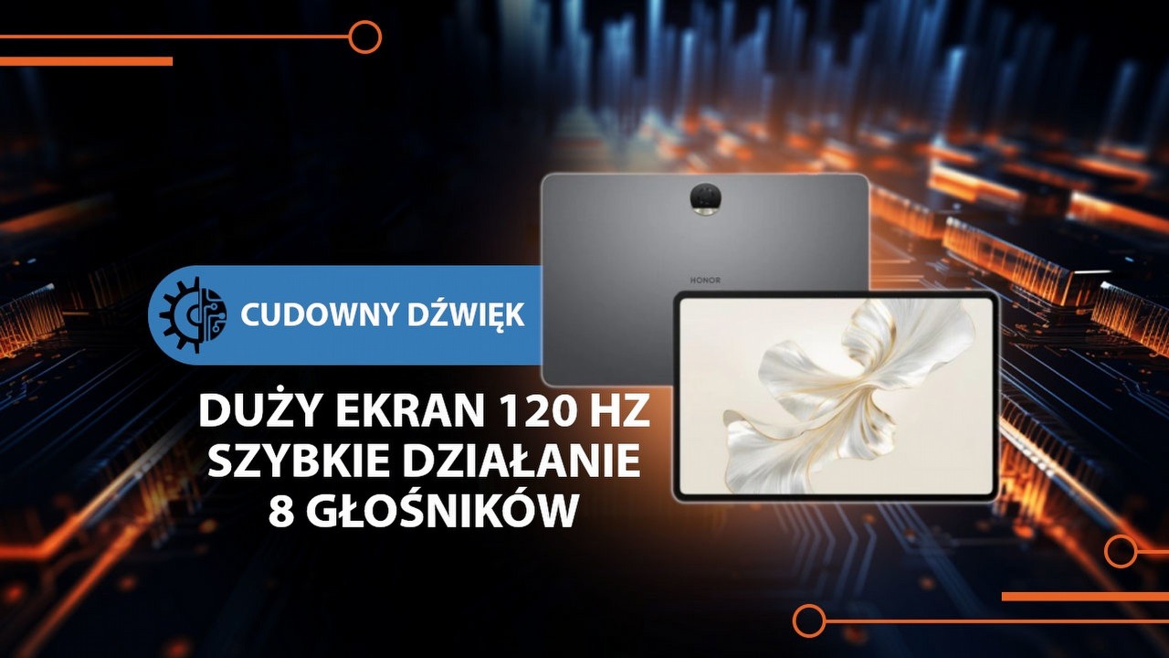 Tani tablet z 8 fantastycznymi głośnikami, bezproblemowym działaniem i dużą baterią. Na tym zalety się nie kończą.