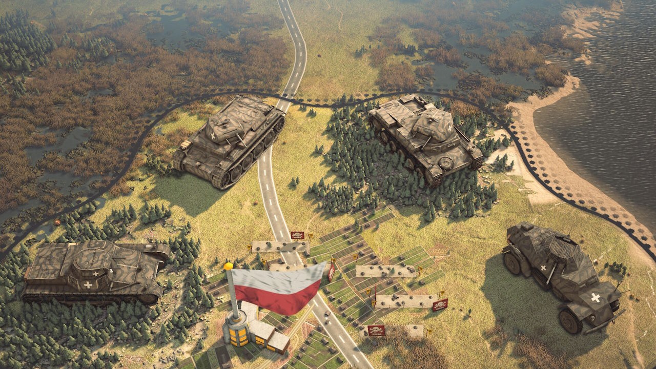 Upadek Polski nowym dodatkiem do popularnej drugowojennej strategii. W Panzer Corps 2 staniemy do walki z Wehrmachtem we wrześniu 1939 roku, źródło grafiki: Slitherine.