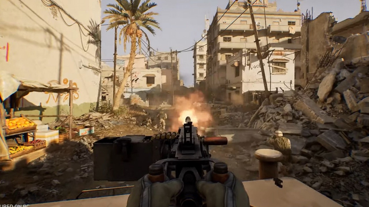 Singleplayerowa kampania Delta Force na bazie filmu Helikopter w ogniu na pierwszym materiale z gameplayem, źródło grafiki: TiMi Studios / Level Infinite / YouTube.