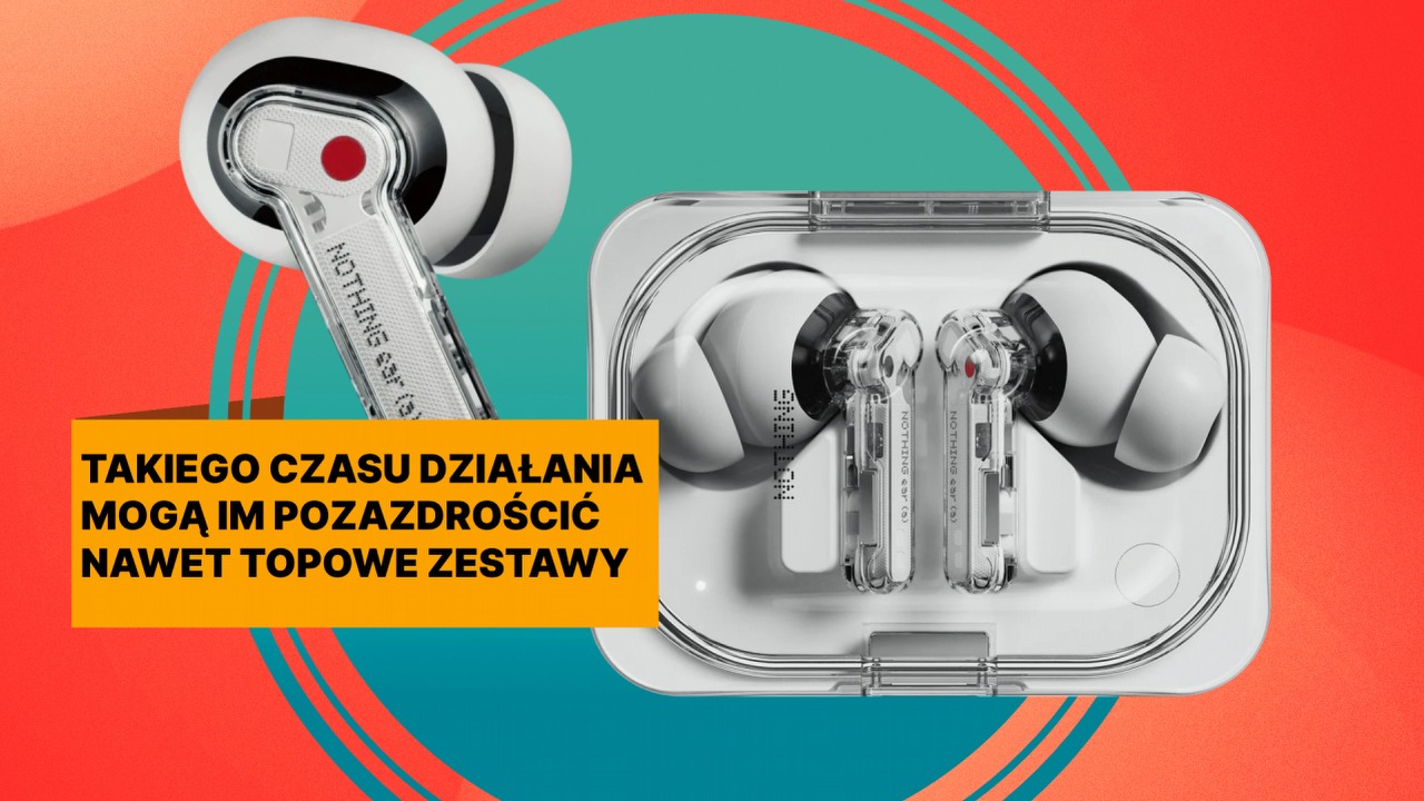 Najoryginalniejsze słuchawki na rynku w cenie, jakiej jeszcze nie było. Nothing ear (a) to sprzęt, który przebija nawet Apple AirPods, źródło grafiki: Źródło: Nothing Technology Limited; materiały promocyjne.
