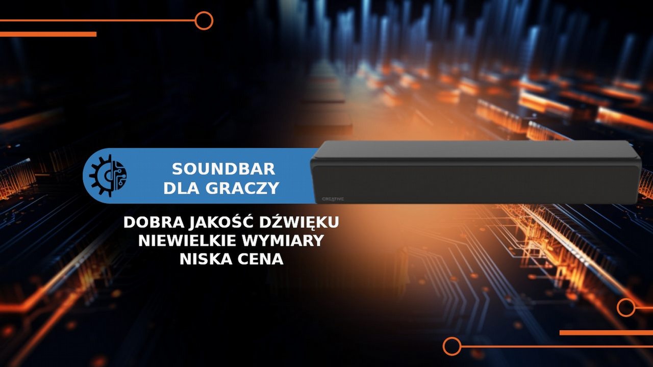 Tani, markowy soundbar komputerowy. To dlatego warto kupić Creative Stage SE Mini.