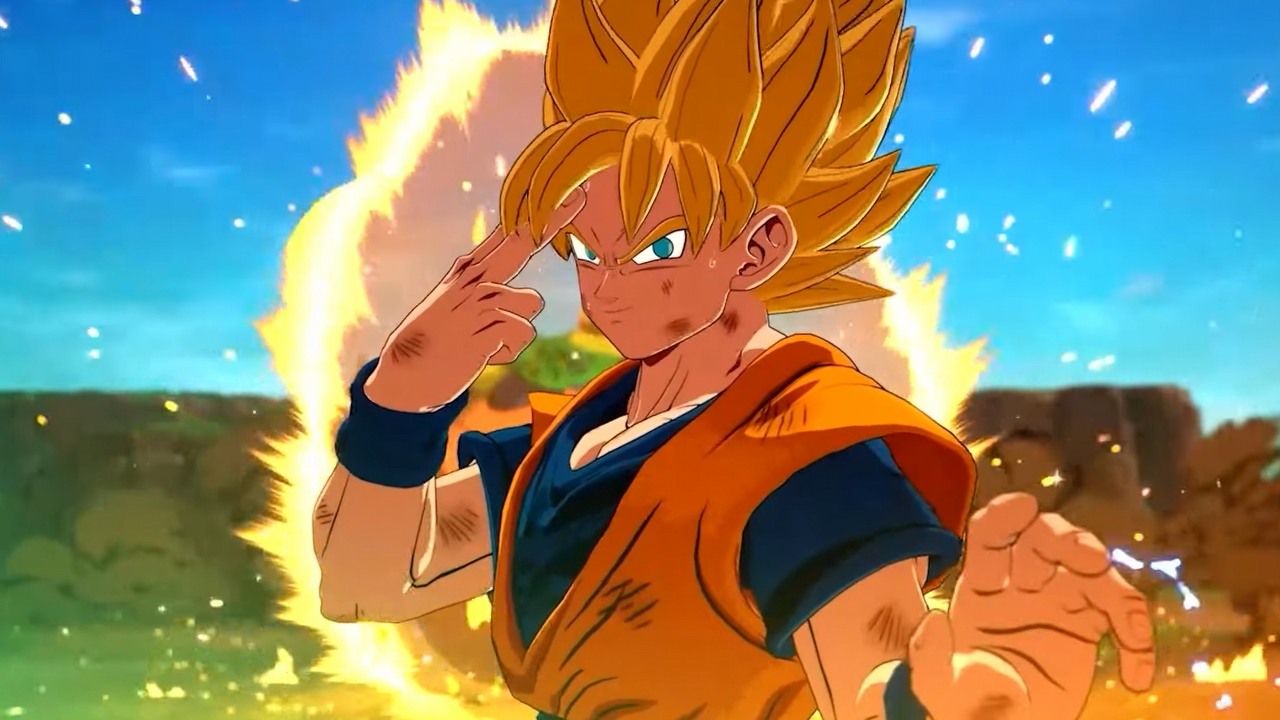 Jedne z najbardziej ikonicznych walk Son Goku i spółki na gameplayu z nowego Dragon Balla. Tryb podzielonego ekranu będzie bardzo dziwny w Sparking! ZERO, źródło grafiki: Spike Chunsoft.