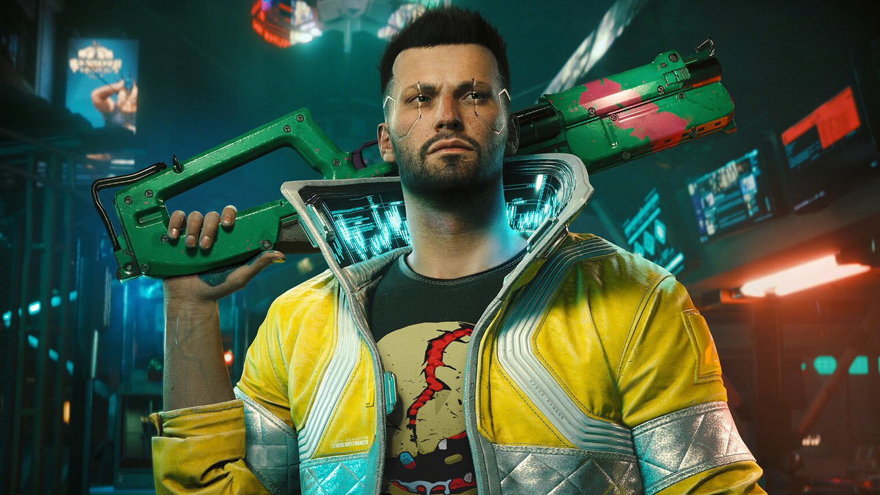 Drugi dodatek do Cyberpunka 2077 miał nas zabrać na Księżyc. Stary wyciek źródłem nowych grafik z bardzo wczesnego etapu prac, źródło grafiki: CD Projekt Red..