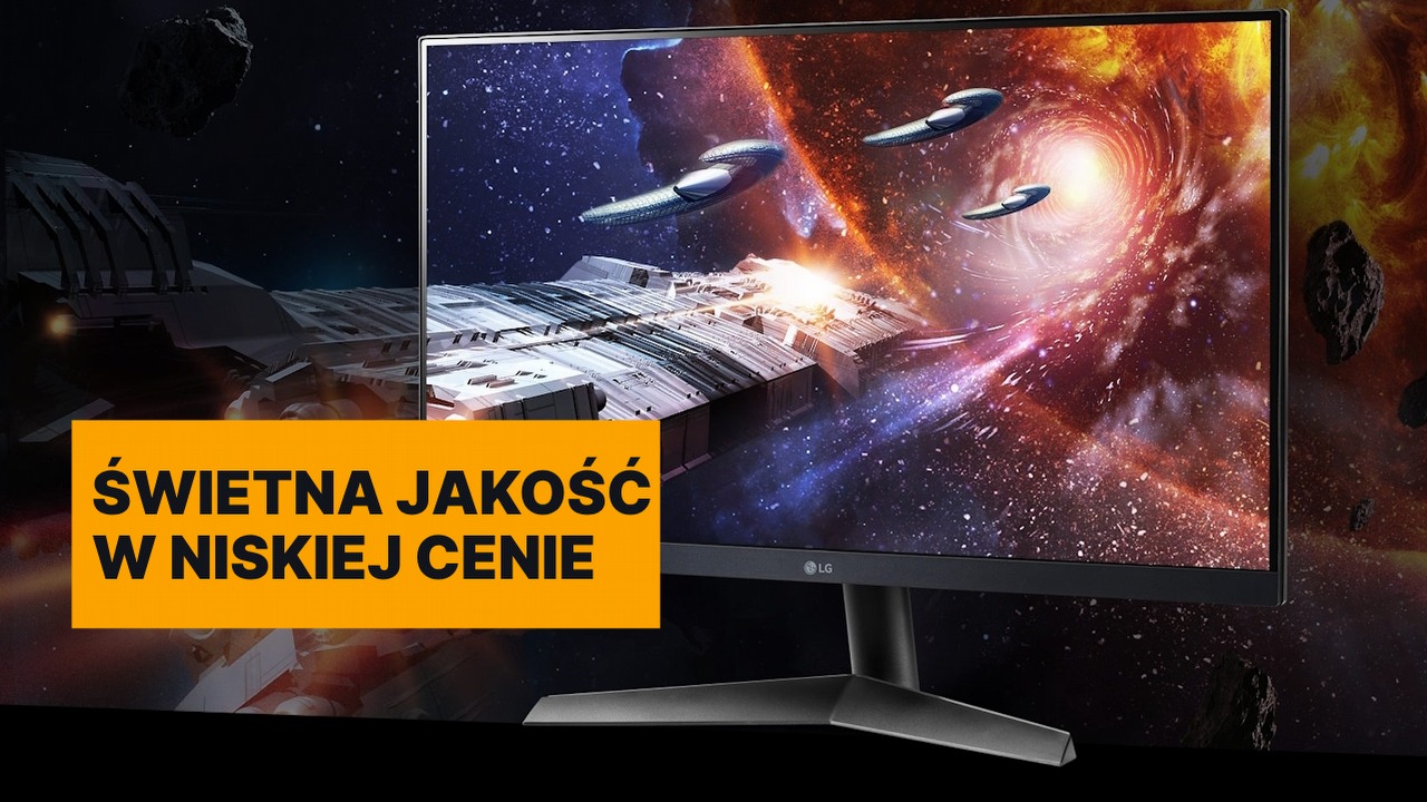 Bajeczna promocja w Media Markt czyni LG 24GN60R-B jednym z najlepszych monitorów do gier w swojej klasie. Z tym 144-hercowym sprzętem muszą się liczyć Samsung, MSI i Dell, źródło grafiki: LG.