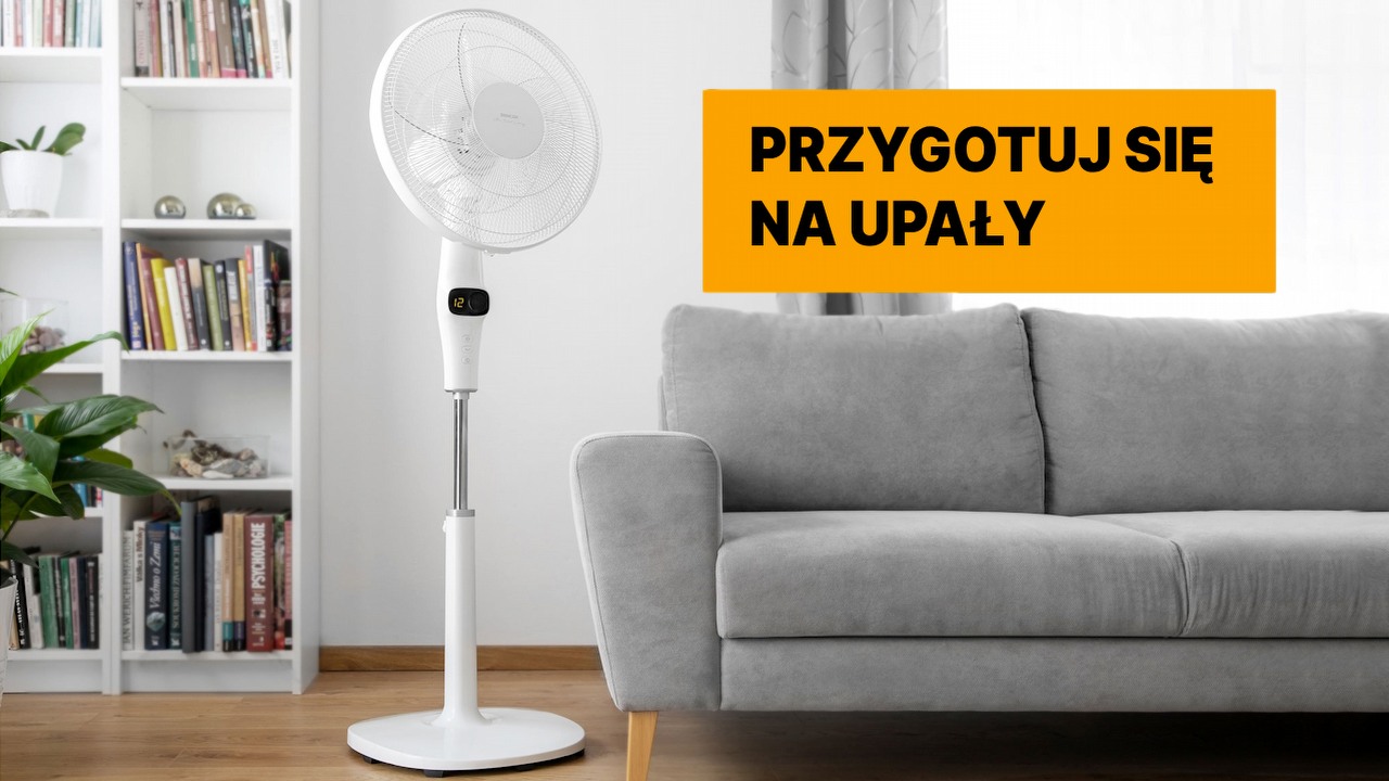 Gigantyczna promocja na popularny wentylator Sencor. Sterowany za pomocą pilota sprzęt będzie Twoim największym przyjacielem podczas wakacji, źródło grafiki: SENCOR.