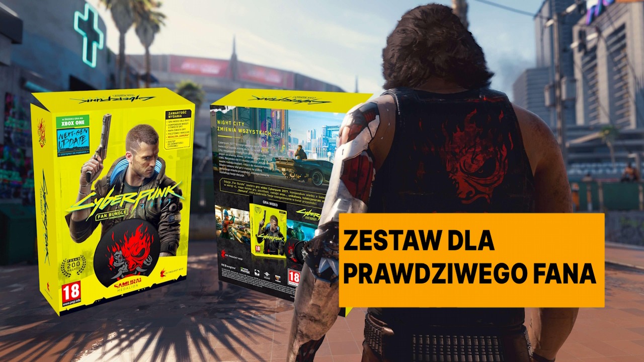 Wstawaj, Samuraju, i skorzystaj z tej promocji. Cyberpunk 2077 z wypasionymi dodatkami w cenie, która zaskoczyłaby samego Johnny’ego Silverhanda, źródło grafiki: Cyberpunk 2077; CD Projekt RED; 2020.