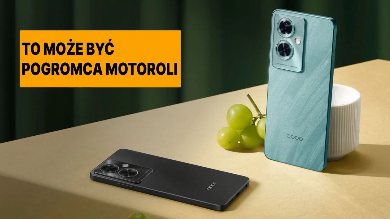 Przez tę promocję Motorola może mieć poważny problem. Smartfon Oppo A79 z 8 GB RAM i aparatem 50 Mpix aspiruje o miano króla tanich telefonów, źródło grafiki: Oppo.